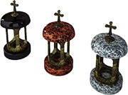 лампады из гранита