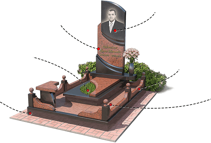 Благоустройство памятника