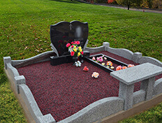 Укладка гранитной крошки